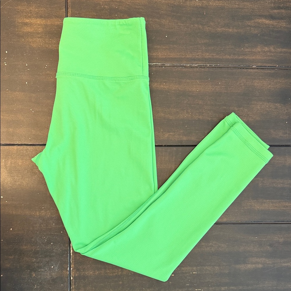 ZYIA Active Green Fizz Vibrations (Textured) Leggings